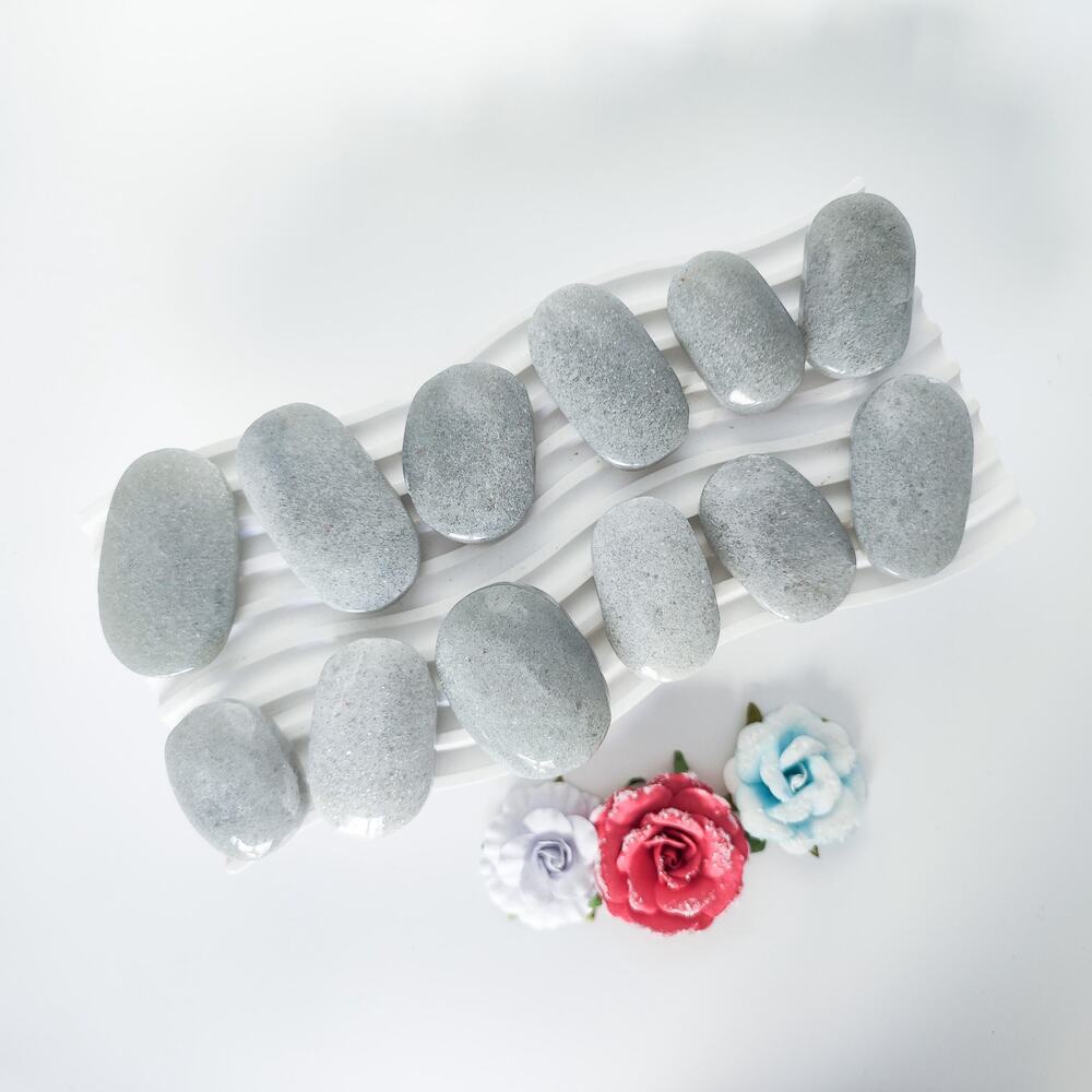 Sage Mica Palm Stone